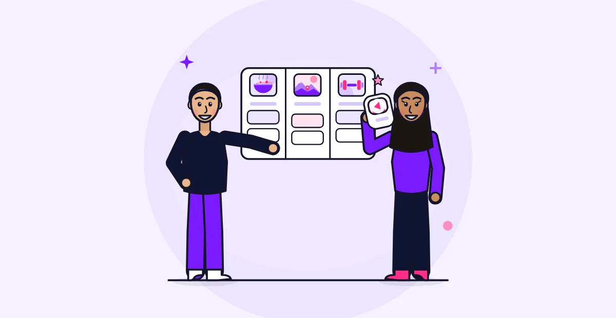 Sorting saved items into folders